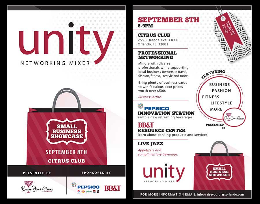 UNTITY Small Business Expo Flyer